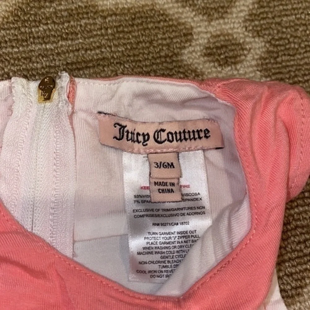 Juicy Couture baby 3-6 month romper